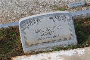 James Monroe Rowell James Monroe Rowell
