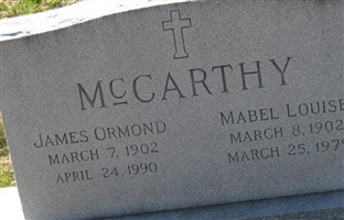 James Ormond McCarthy James Ormond McCarthy