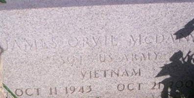 James Orvil McDaniel James Orvil McDaniel