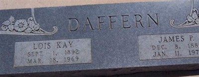 James P Daffern James P Daffern