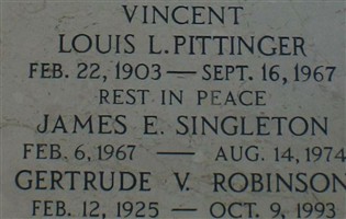 James P Singleton James P Singleton