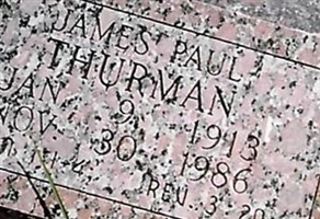 James "Paul" Thurman James "Paul" Thurman