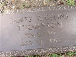 James Rawlins Thompson James Rawlins Thompson