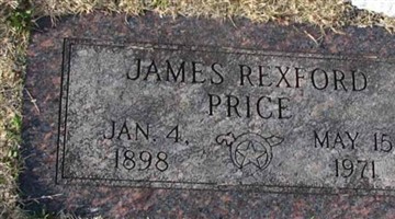 James Rexford "Rex" Price James Rexford "Rex" Price