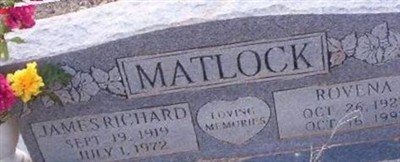 James Richard Matlock James Richard Matlock