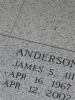 James S Anderson, III James S Anderson, III