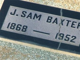 James Samuel Baxter James Samuel Baxter