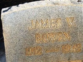 James W. Bowen James W. Bowen