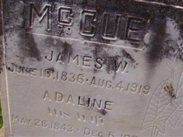James W McCue James W McCue