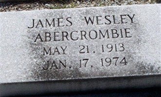 James Wesley Abercrombie James Wesley Abercrombie