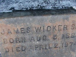 James Wicker, Sr