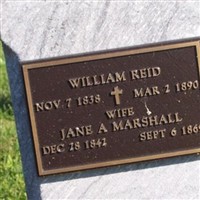 Jane A Marshall Reid Jane A Marshall Reid