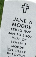 Jane A Modde