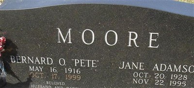 Jane Adamson Moore
