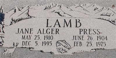 Jane Alger Lamb Jane Alger Lamb