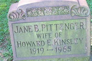 Jane B. Pittenger Kinsley Jane B. Pittenger Kinsley