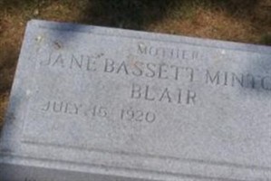 Jane Bassett Minton Blair