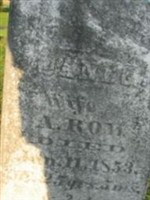 Jane Caroline Boomer Row