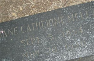 Jane Catherine Melear Jane Catherine Melear