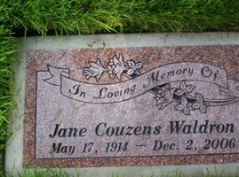 Jane Couzens Waldron Jane Couzens Waldron