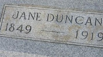 Jane Duncan