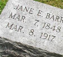 Jane E Barr