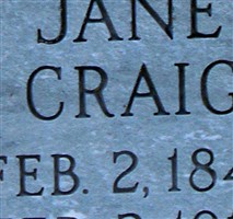 Jane Elizabeth Stevenson Craig