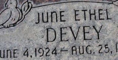 Jane Ethel Devey