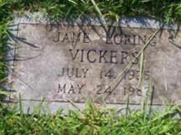 Jane Loring Vickers Jane Loring Vickers