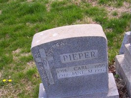 Jane M Pieper Jane M Pieper