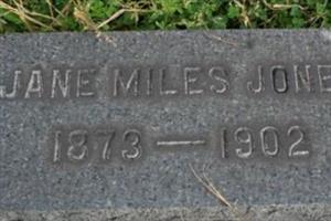 Jane Miles Jones