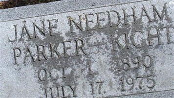 Jane Needham Parker-Kight