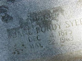 Jane Purdy Syer