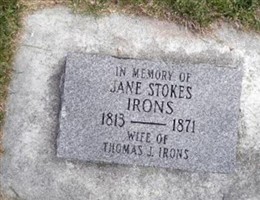 Jane Stokes Irons Jane Stokes Irons