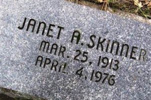 Janet A. Skinner Janet A. Skinner