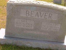 Janet E. Beaver Janet E. Beaver