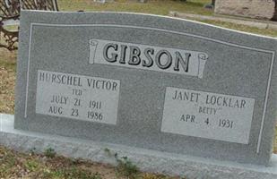 Janet Elizabeth "Betty" Locklar Gibson