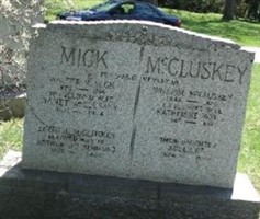 Janet "Jennie" McCluskey Mick