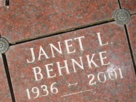 Janet L. Behnke Janet L. Behnke