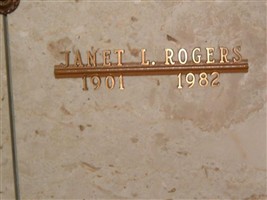 Janet L. Logan Rogers Janet L. Logan Rogers
