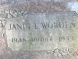 Janet L Worden