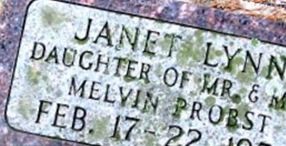 Janet Lynn PROBST Janet Lynn PROBST