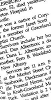Janet Lynn Scott Albertson Janet Lynn Scott Albertson