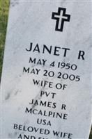 Janet R Mcalpine