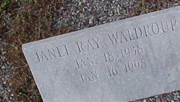 Janet Ray Waldrop Janet Ray Waldrop