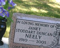 Janet Stoddart Duncan Neely Janet Stoddart Duncan Neely