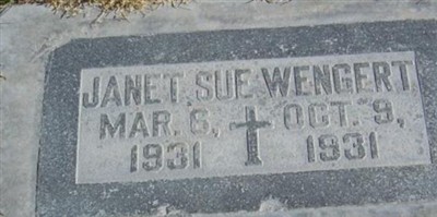 Janet Sue Wengert Janet Sue Wengert