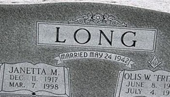 Janetta M Long