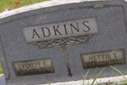 Janetta "Nettie" Yeager Adkins