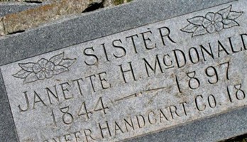 Janette Hargraves McDonald Janette Hargraves McDonald
